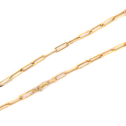 Paperclip Gold Chain - 65005