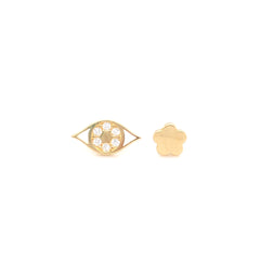 Evil Eye Threaded Stud CSP-15043