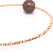 Briolette Chocolate Pearl Bracelet - 50777