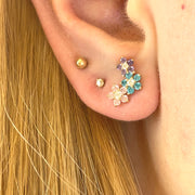 Flower Cluster Earrings - 63362