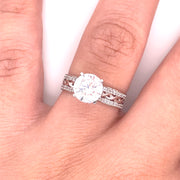 Infinity Love Solitaire Ring - 67594