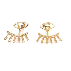 Fancy Eye Earrings - 65002