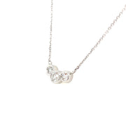 Delicate Diamonds Necklaces - 61357/ 61356