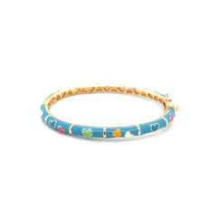 Baby Enameled Bangle - 57663