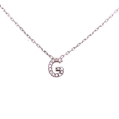 Beautiful Initial Necklace - 63317