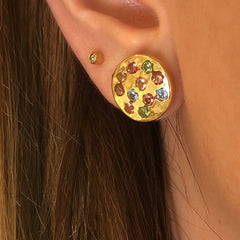 Romo Scattered Rainbow Earrings - 56942