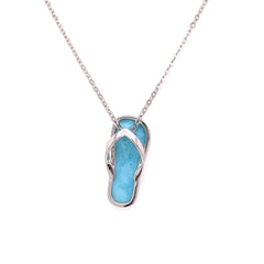 Marea Sandal Larimar Pendant - 66538