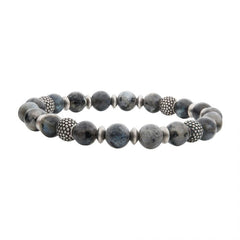 Men Inox Labradorite Bracelet - BR38047