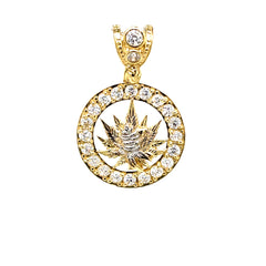 fancy Leaf Pendant - 60319