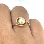 Genuine Pearl Ring - 55297