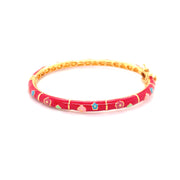 Baby Enameled Bangle - 57663