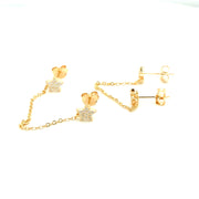 Little Star Chain Earrings