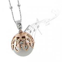 Boccadamo Necklace Sound Pendant Heart - 63803