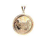 Round Holy Supper Pendant - 59956