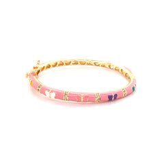 Baby Enameled Bangle - 57663