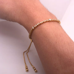 Adjustable Diamond Bracelet - 55981