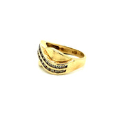 Fancy Wave Ring - 100909