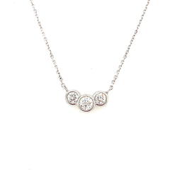 Delicate Diamonds Necklaces - 61357/ 61356