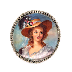 Vintage Woman Pin - 62118