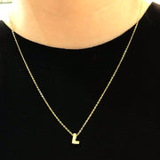 Beautiful Shiny Initial Necklace