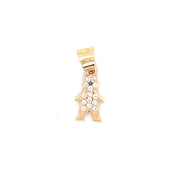 Girl & Boy Mini Pendant - 62322