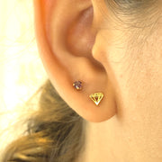 Diamond Shape Earrings