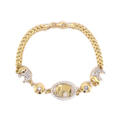 Fancy Elephant Bracelet - 63276