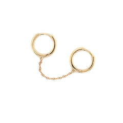 Hoops Chain Earrings - 67987