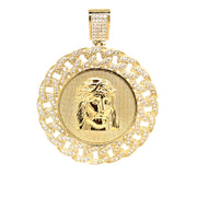 Cuban Style Christ Pendant - 60350